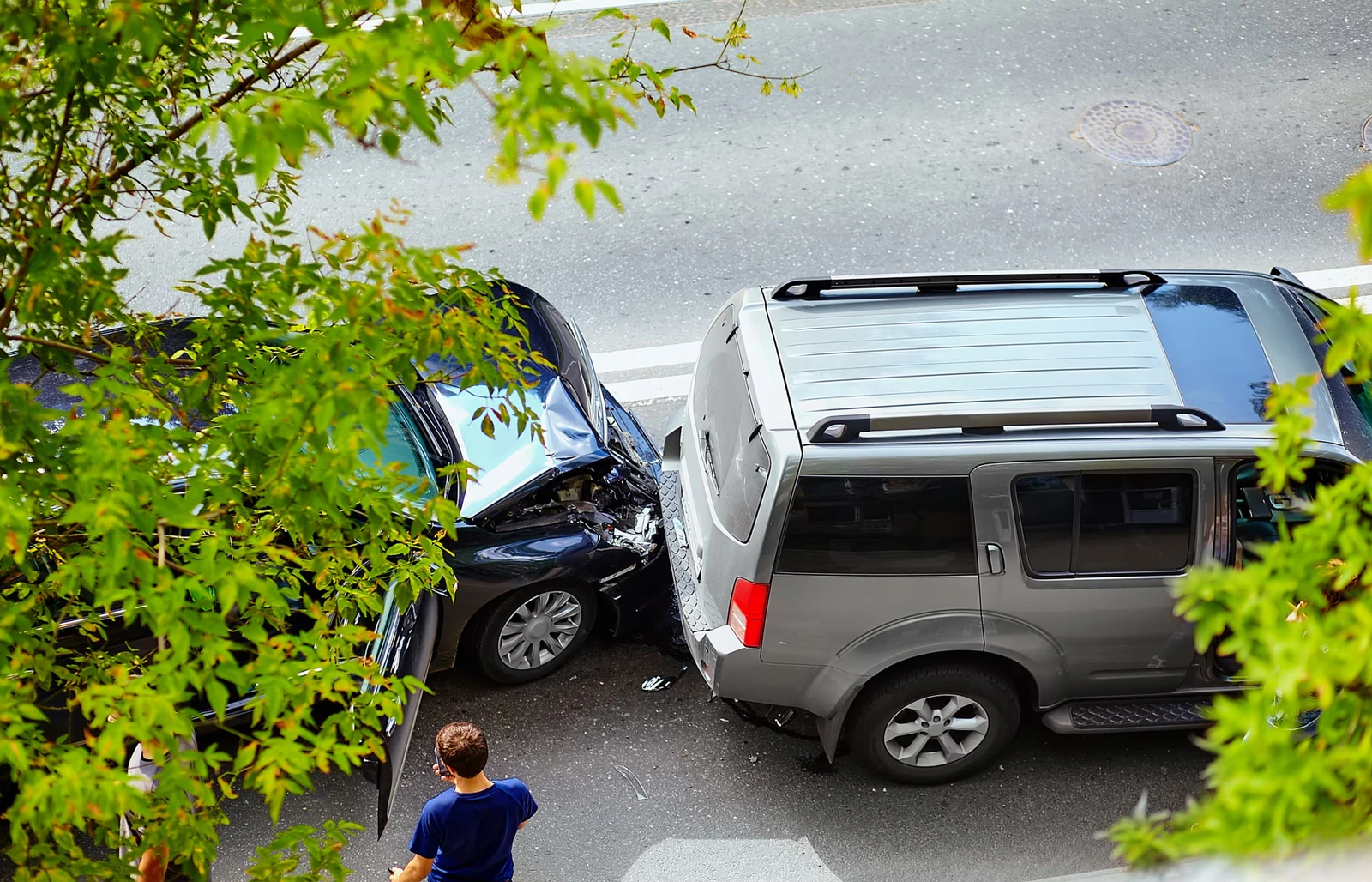A rideshare vehicle picking up a passenger in Vancouver